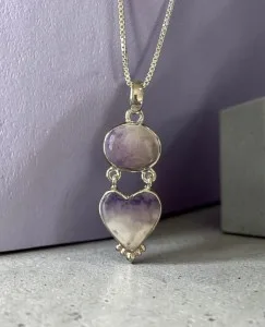 Rare Tiffany Stone Sterling Silver Necklace