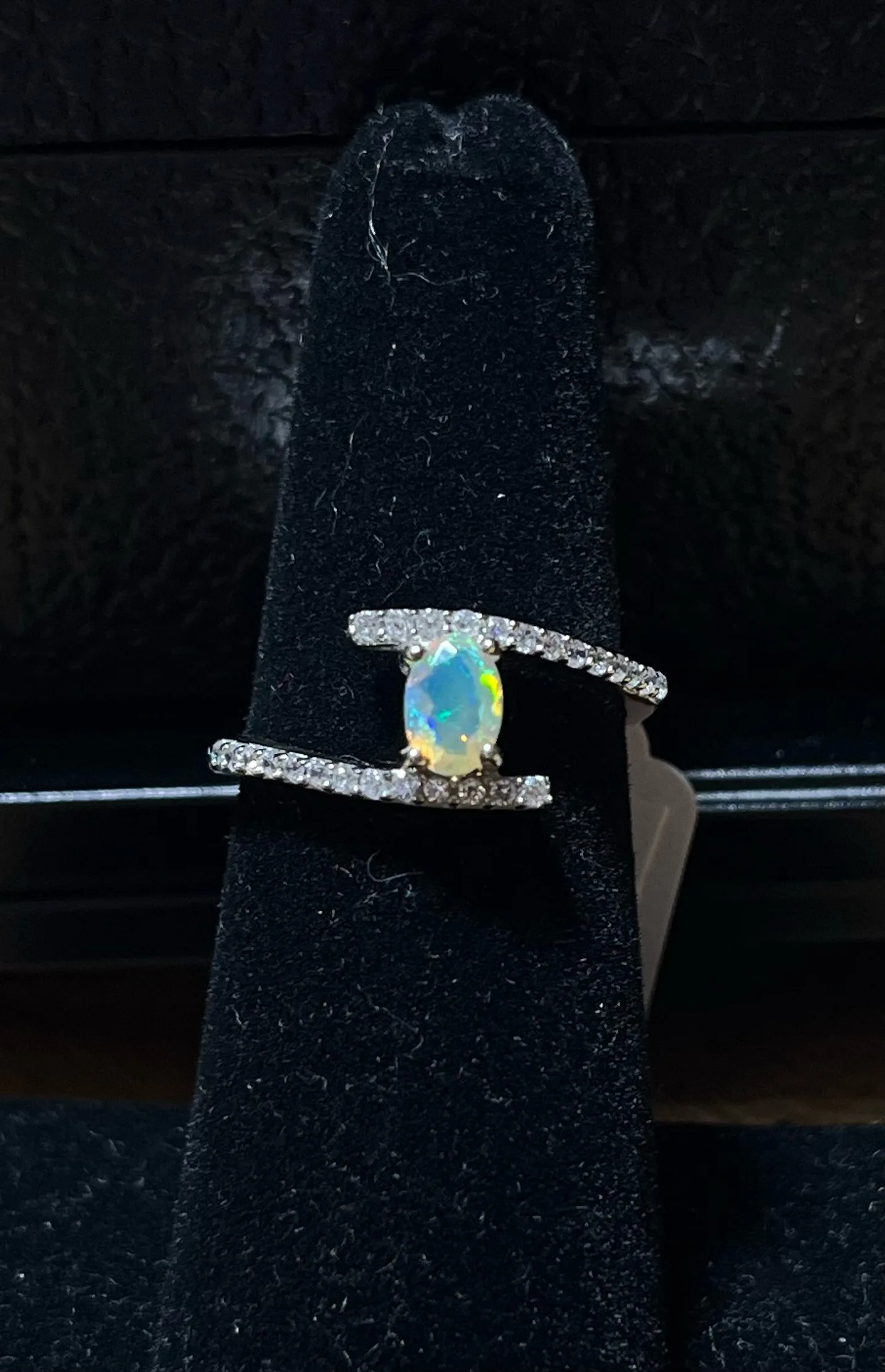 Ethiopian Opal Ring Size 8