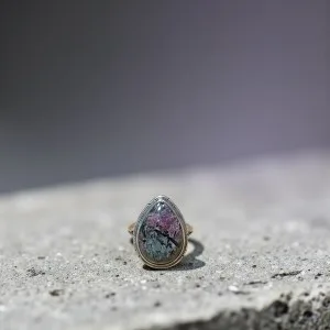 Eudialyte Ring (Size 8)