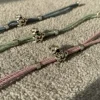 Adjustable Sterling Silver Pony Bracelets.